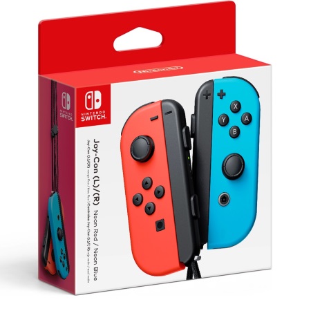Nintendo Coppia di Joy-Con Rosso Neon/Blu Neon per Switch