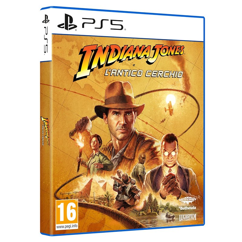 Activision Indiana Jones & & L'Antico Cerchio PS5 - Standard Edition - Telecomunicazione Activision Indiana Jones & & L'Antico Cerchio PS5 - Standard Edition