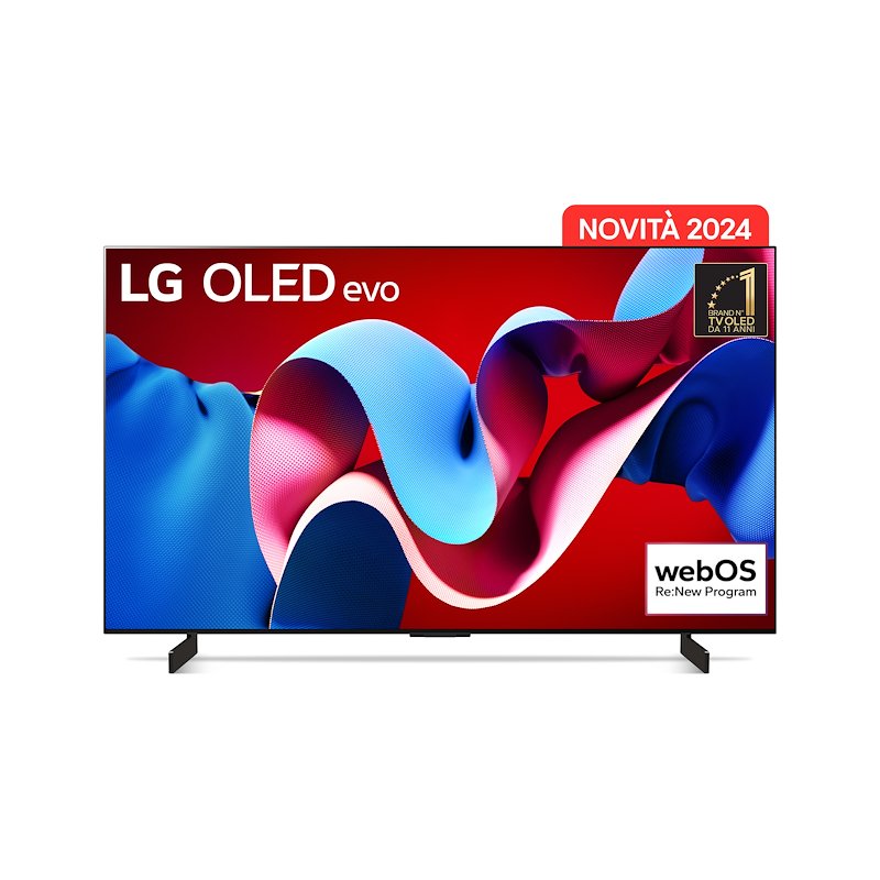 Lg TV Oled 42'' OLED42C44LA Marrone - Telecomunicazione Lg TV Oled 42'' OLED42C44LA Marrone