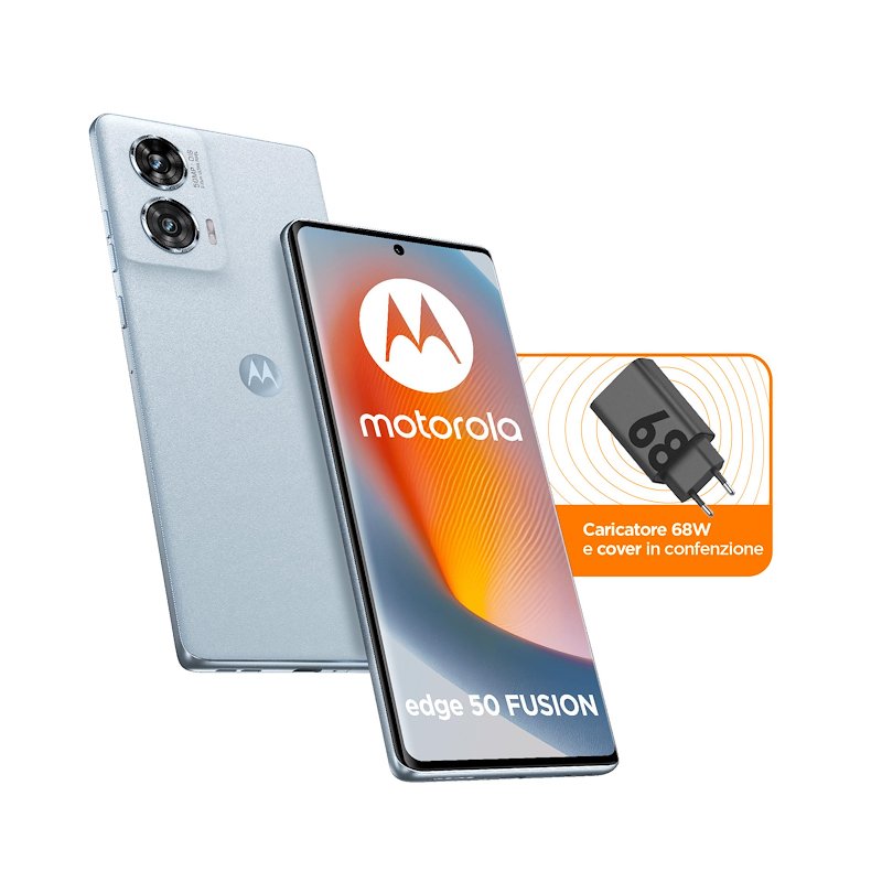 Motorola Smartphone 8/256GB EDGE 50 FUSION Marshmallow Blu