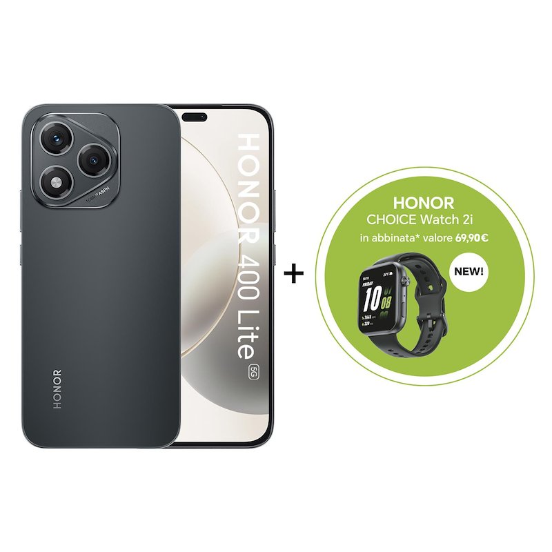 Honor 400 Lite 8/256 GB Velvet Black + Choice Watch 2I