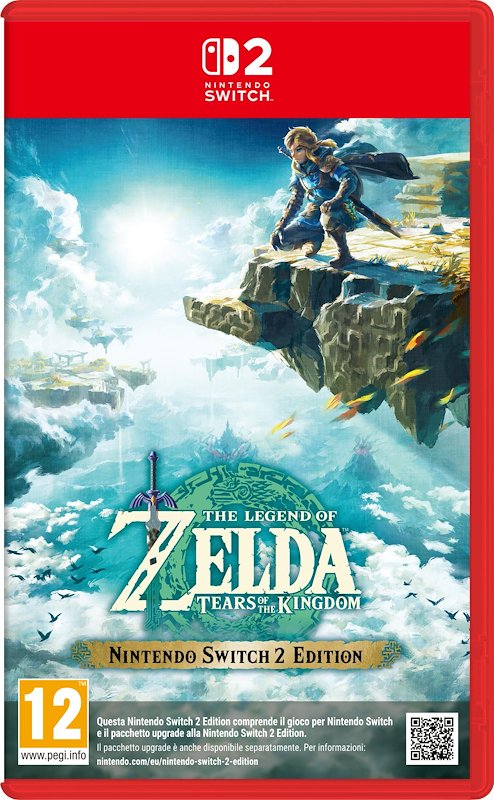 Nintendo the Legend of Zelda: Tears of the Kingdom Nintendo Switch 2 Edition - Telecomunicazione Nintendo the Legend of Zelda: Tears of the Kingdom Nintendo Switch 2 Edition