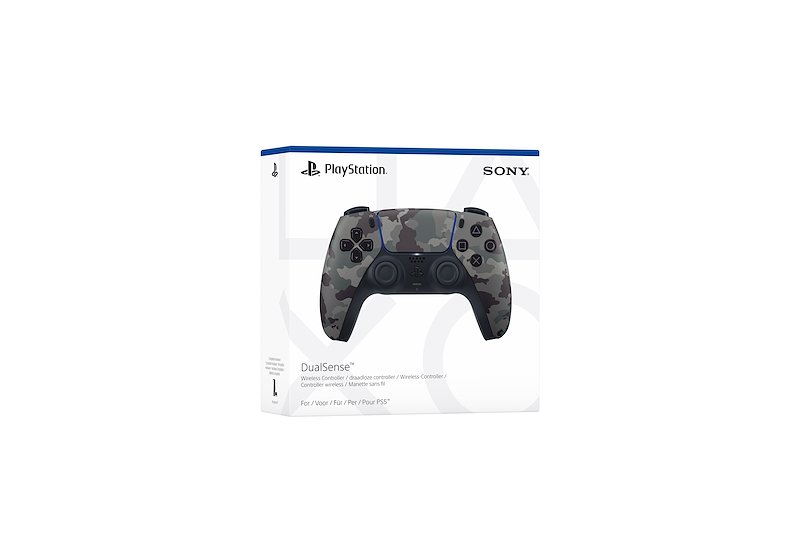 Sony Controller Wireless DualSense Grey Camouflage v2 - Telecomunicazione Sony Controller Wireless DualSense Grey Camouflage v2