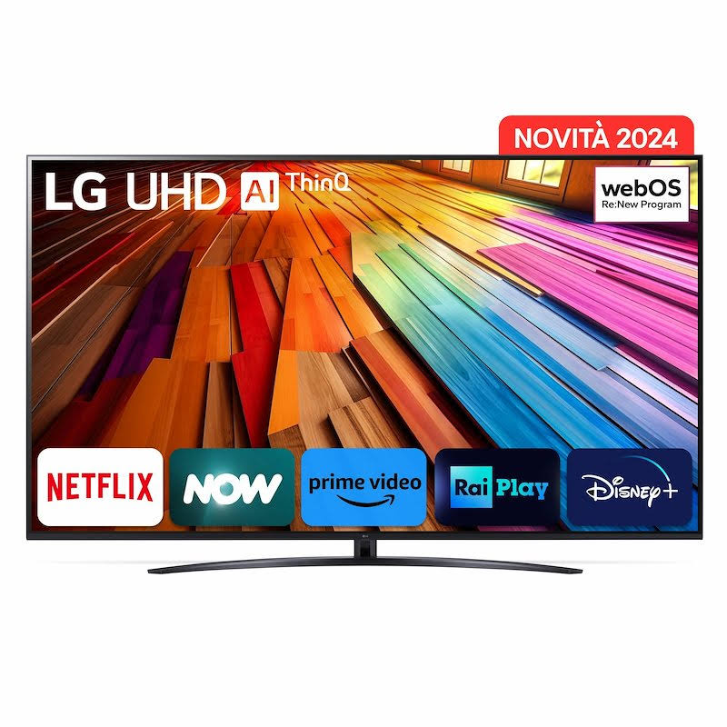 LG Tv LED 86" 86UT81006LA.API Nero