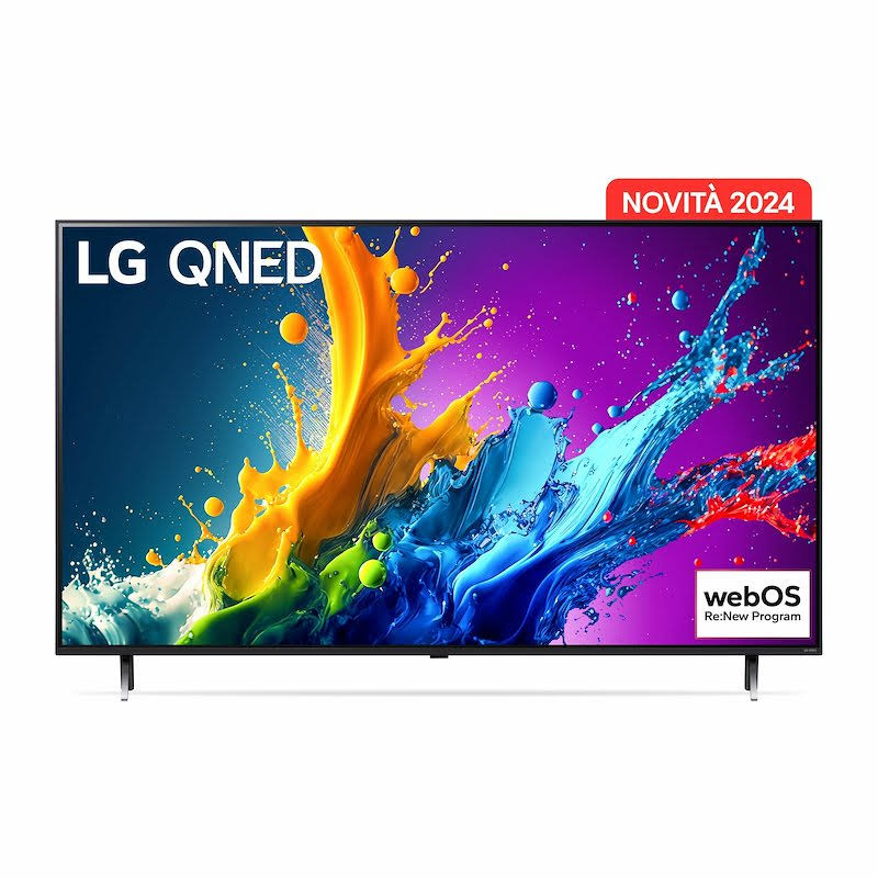 Lg Smart Tv QLED 43" 43qned80t6a.api Blu