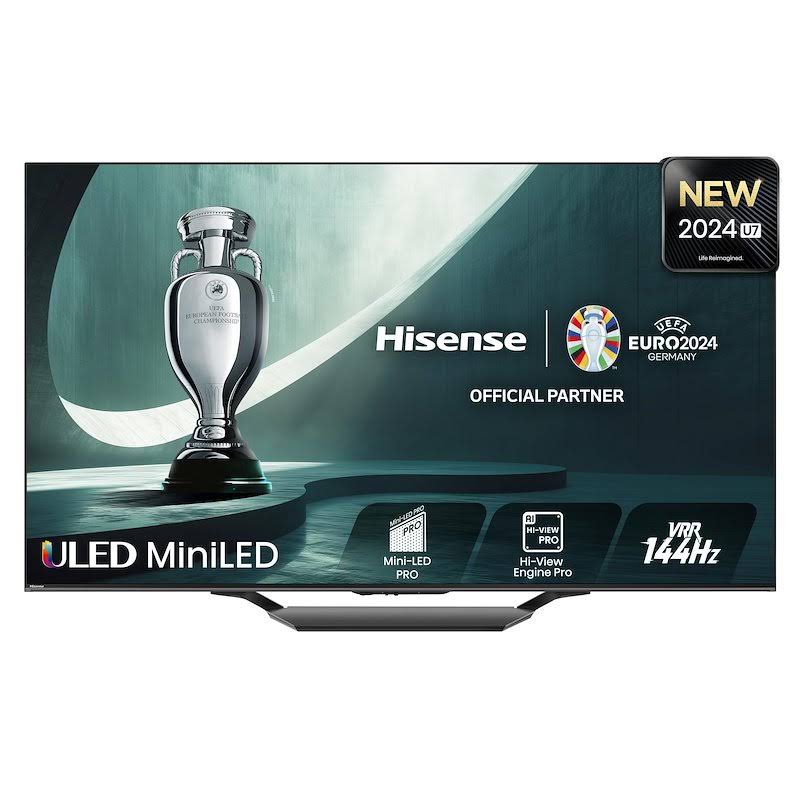 Hisense TV miniled 55" 55u79nq Metallo Grigio Carbone