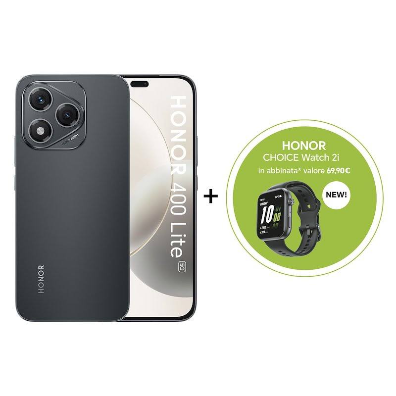 Honor 400 Lite 8/256 GB Velvet Black + Choice Watch 2I
