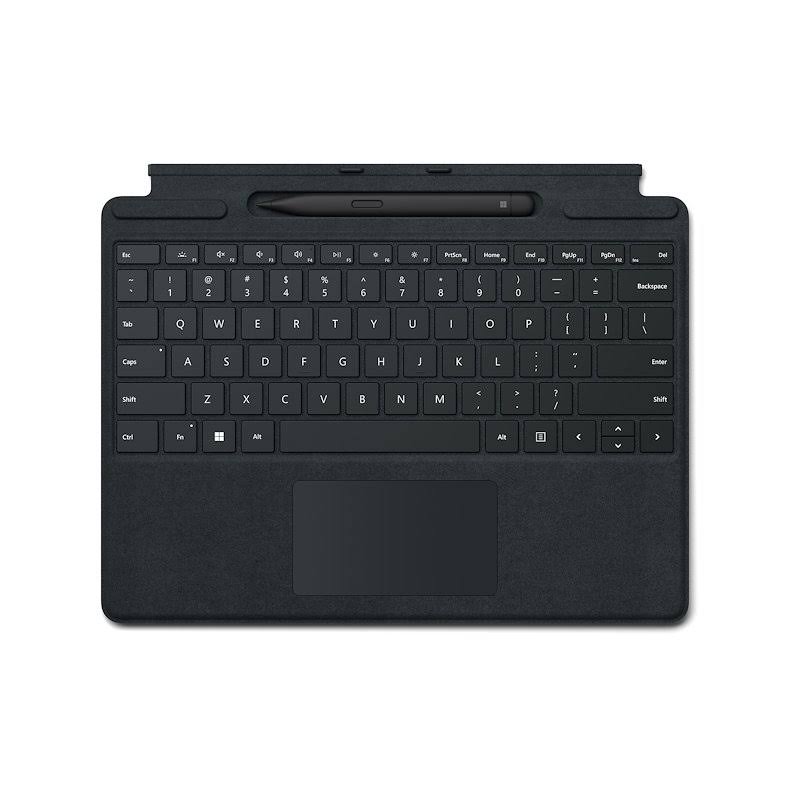 Microsoft Cover Surface ProX/Pro8+ Slim Pen2 Nero Microsoft Cover Surface ProX/Pro8+ Slim Pen2 Nero