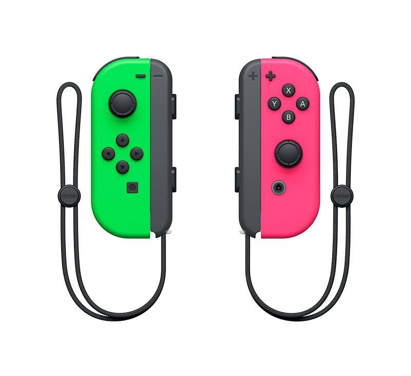 Nintendo Joy-Con Verde/ Rosa Neon