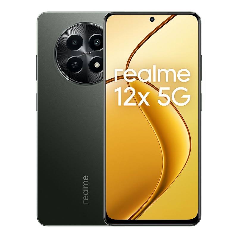 Realme Smartphone 12x 5G 6/128 GB Glowing Black