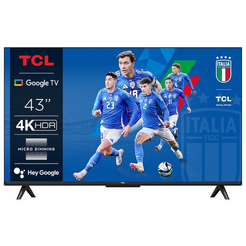 Tcl Tv LED 43" 43p655 Nero