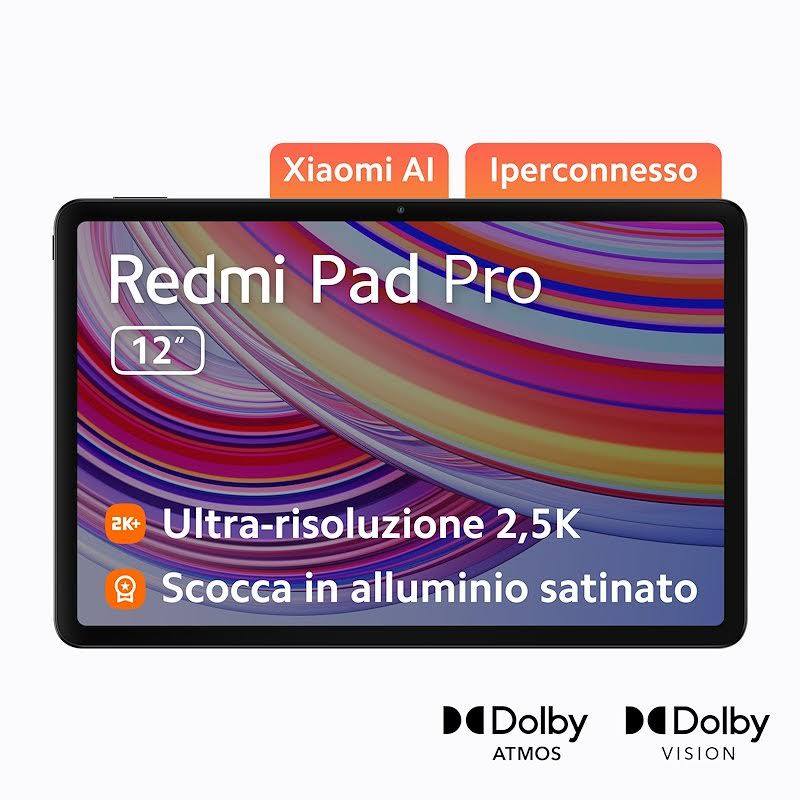 Xiaomi Tablet Redmi Pad Pro 5G 6/128GB 35eu Grigio